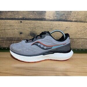 Saucony® Men's Size 9w Triumph 19 Running Shoes in Alloy/Fire S20679
